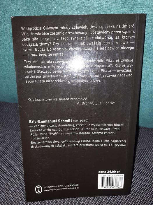 Ewangelia według Piłata, książka