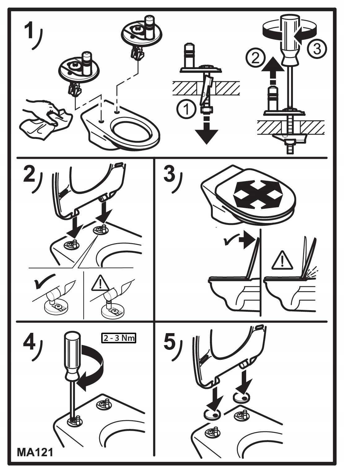 Deska sedesowa wc do Vitra S50 / Sento / Zentrum / Integra, wolny opad