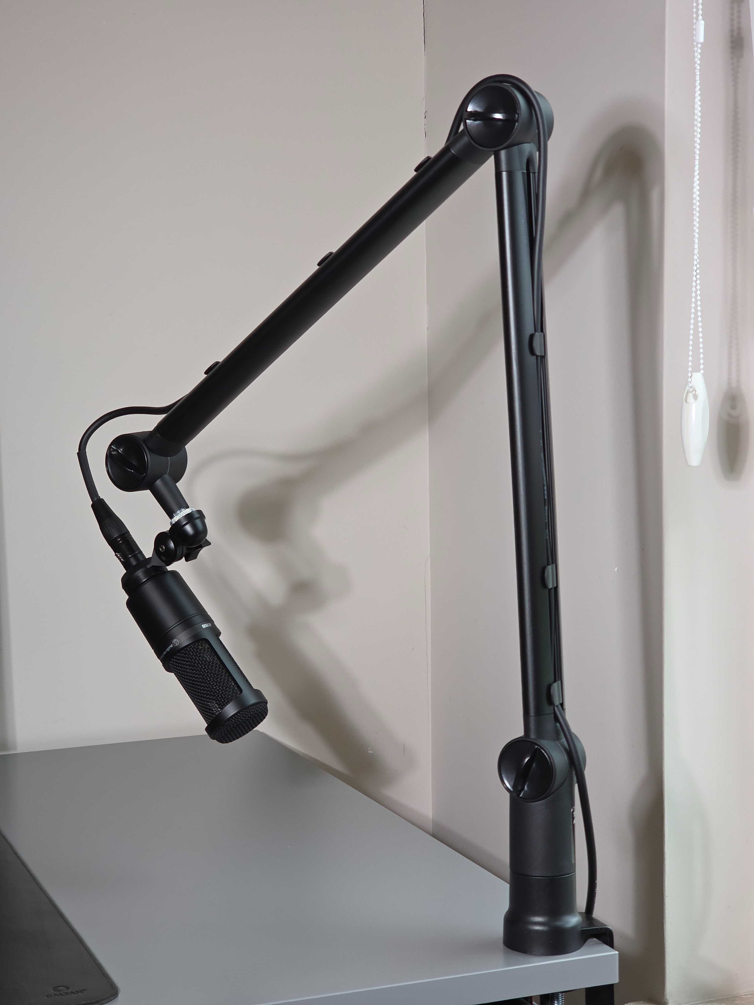 Audio-Technica AT2020 jak nowy + ramię Mozos SB37 (opcjonalnie)