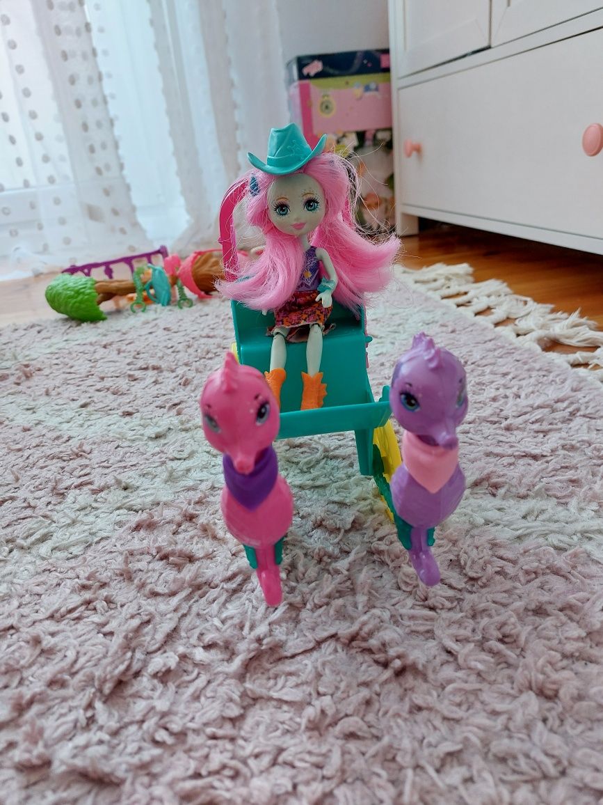 Enchantimals karoca koniki morskie kibik morski