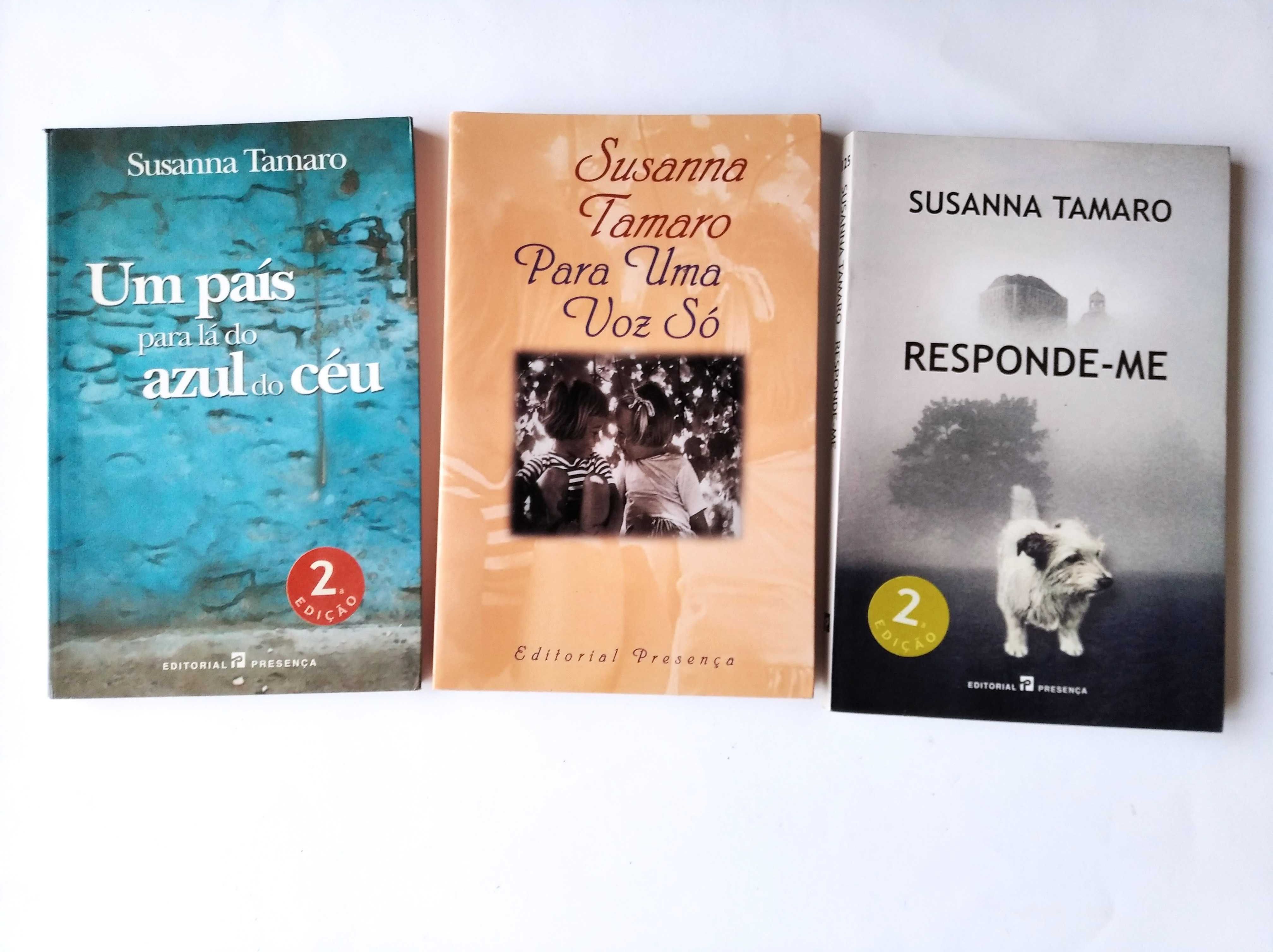 Livros de Susana Tamaro, Victoria Hislop e  outros