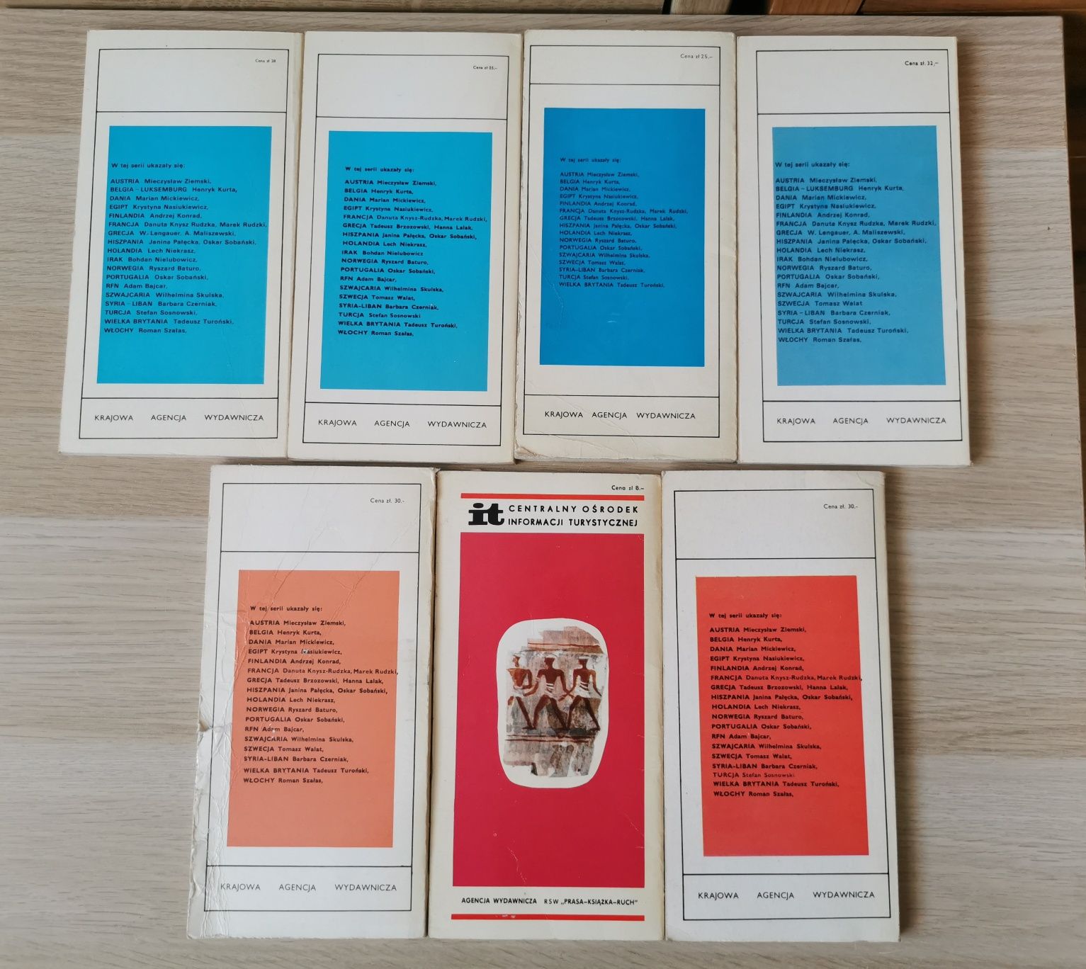 Informator turystyczny vintage Krajowa Agencja Wydawnicza