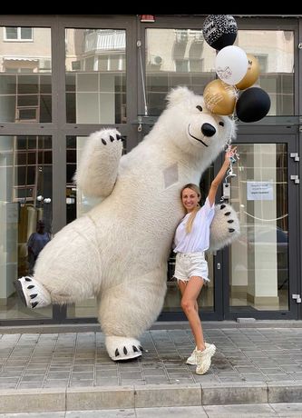 Аниматор Медведь Мишка Панда Поздравление Самый подвижный в Одессе