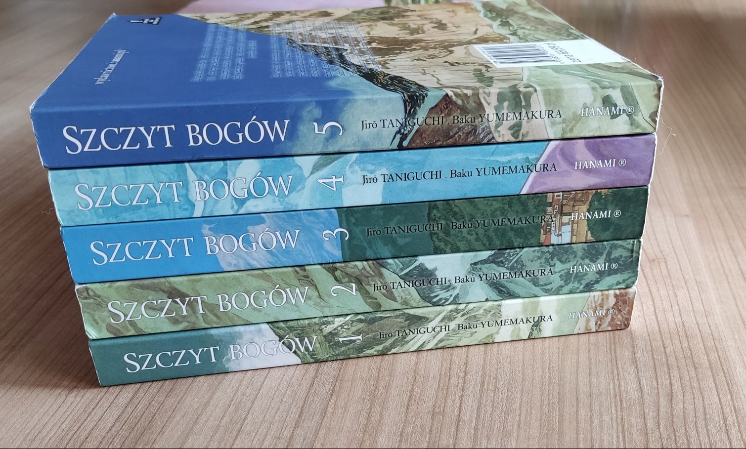 Szczyt bogów 1-5 Taniguchi (manga)