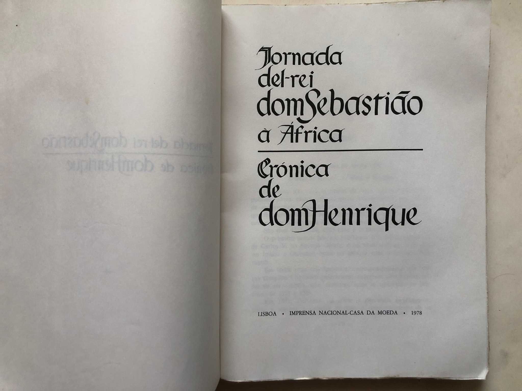 Jornada del-rei dom Sebastião a África - Crónica de Dom Henrique