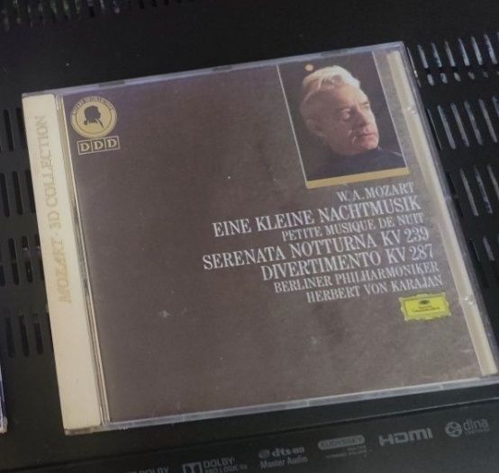 Płyty CD Mozart ładne wydania lub zamienię