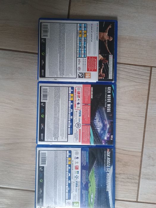 3 gry PS4 Fifa19,Fifa20,UFC2
