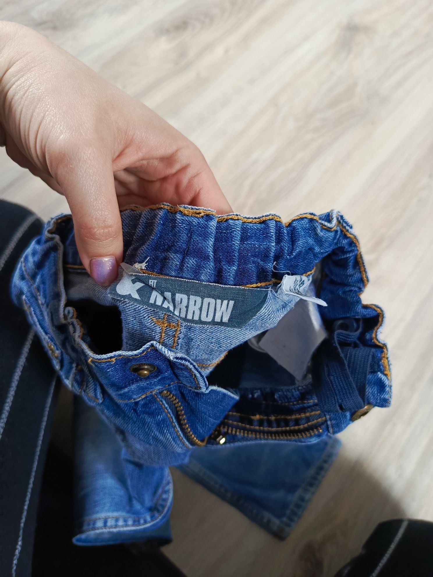 Rozmiar 92 spodnie dla chłopca Jeans vintage