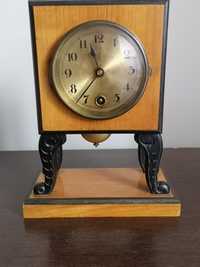 Zegar chodzik Dufa Art Deco jesionowa obudowa około 1920 rok
