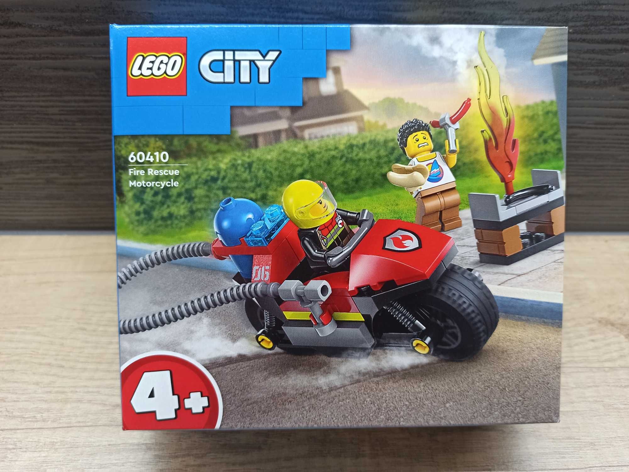 LEGO CITY 60410 - Strażacki motocykl ratunkowy