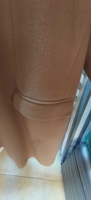 Casaco camel  tamanho 44 ou xl