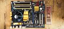 Zestaw Płyta główna P5QC, procesor, karta GPU Gtx 275