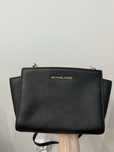 Torebka Michael Kors Selma Mini czarna stan idealny