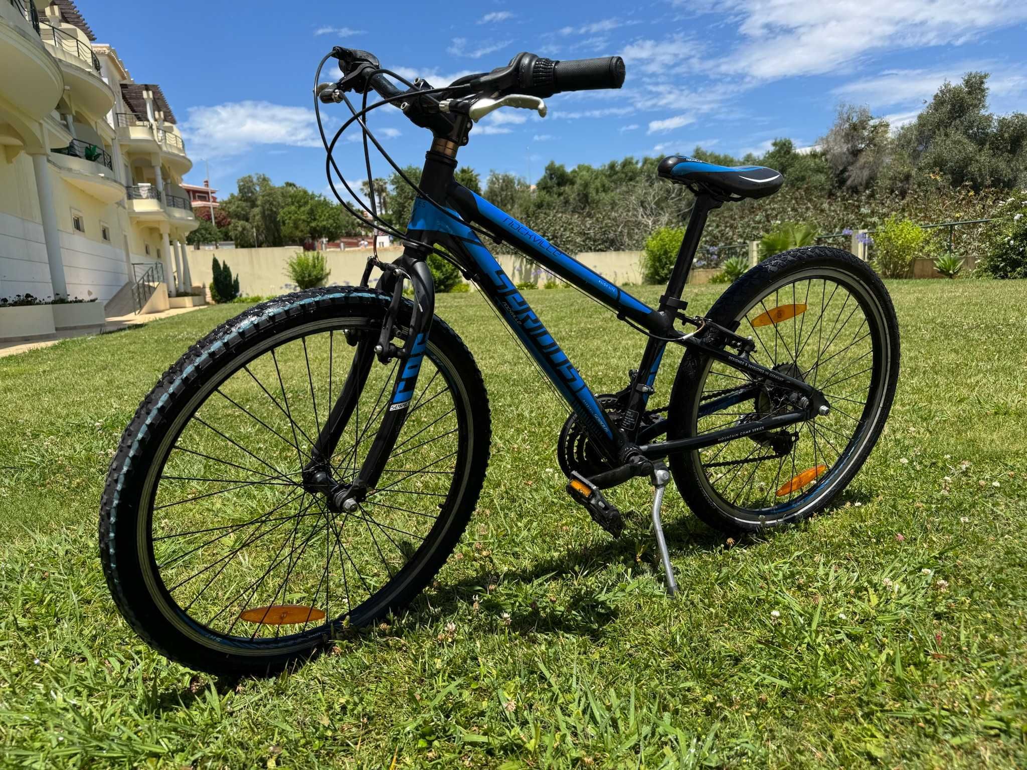 Serious Rockville 20” Kids’ Mountain Bike – Blue/Black