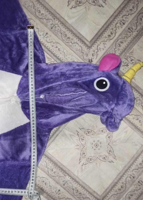 кігурумі Єдиноріг фіолетового кольору