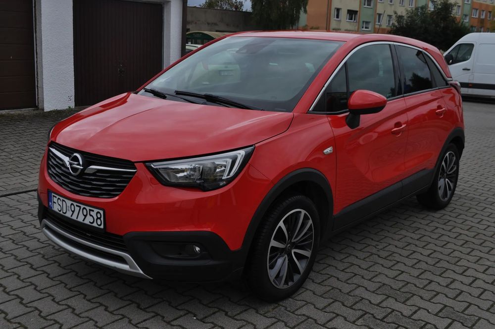 Opel Crossland X AUTOMAT zarejestrowany ALU17 klimatronik SKÓRA tablet CHROM PDC