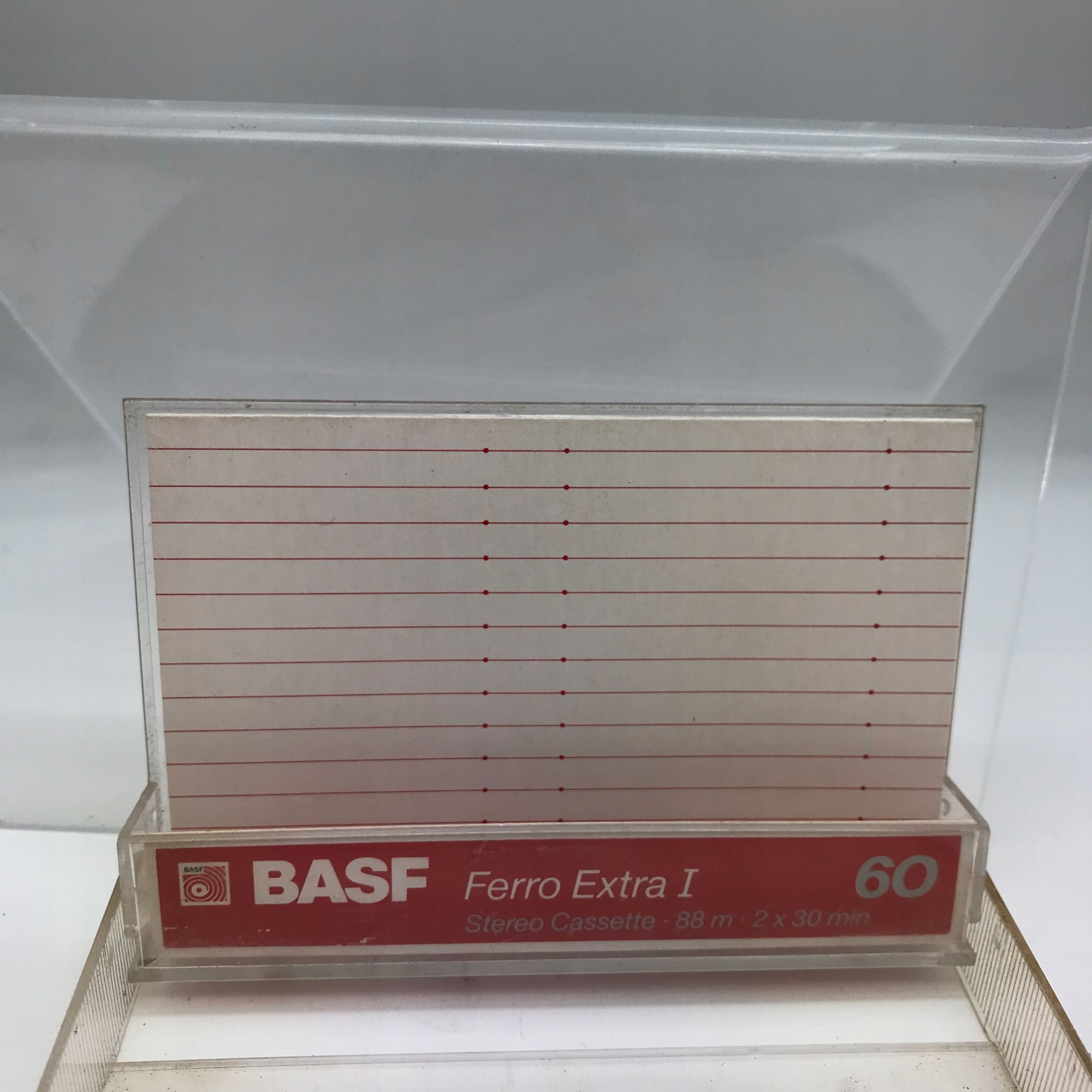 Kaseta - Kaseta magnetofon Basf Ferro Extra I 60