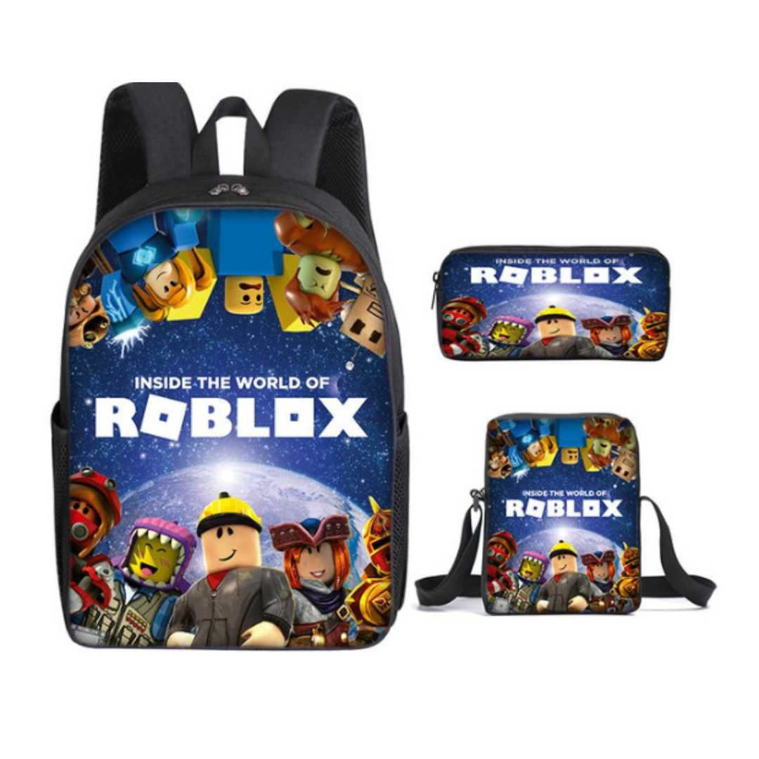 Mochila do Roblox - 3 peças