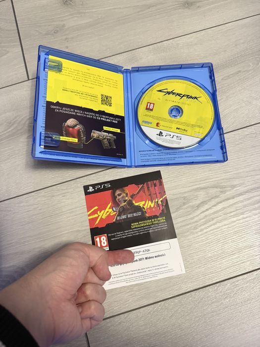 Диск Cyberpunk 2077 Ultimate Edition PS5