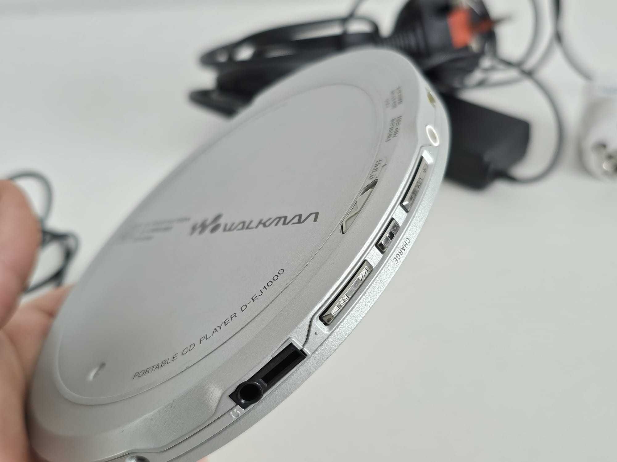 Sony D-EJ1000 CD Walkman Discman odtwarzacz slim Hi-End top model