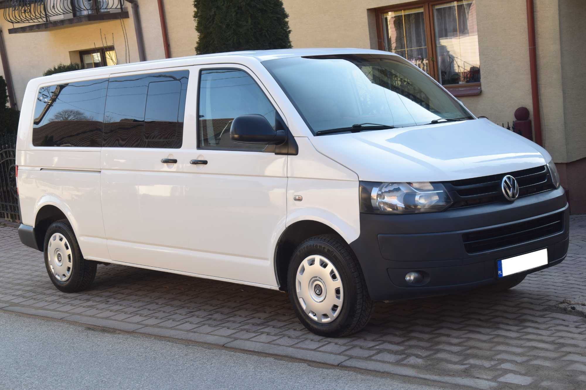 VW Transporter T5 LIFT 2.0 TDI 140KM 8/9-os LONG 6-biegów T6