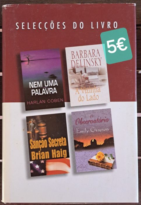 Lote de 7 livros = 22€