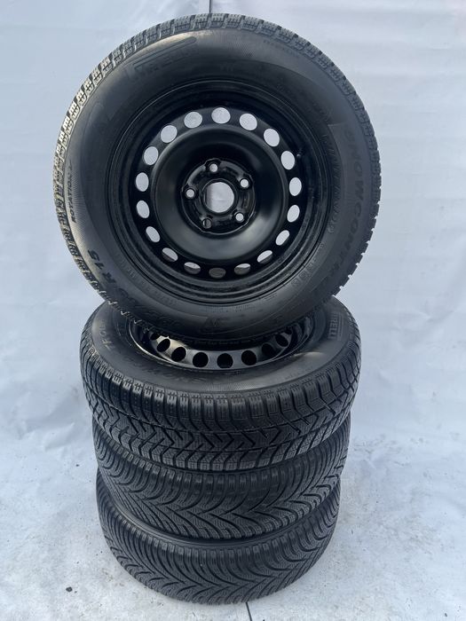 Koła opony stalówki 195/65R15 PIRELLI ZIMA vw audi seat skoda