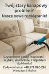 Profesjonalne pranie czyszczenie tapicerki meblowej, wykładzin dywanów