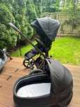 Cybex Priam2.0 cały zestaw gondola, spacerówka/2w1 rose gold+akcesoria