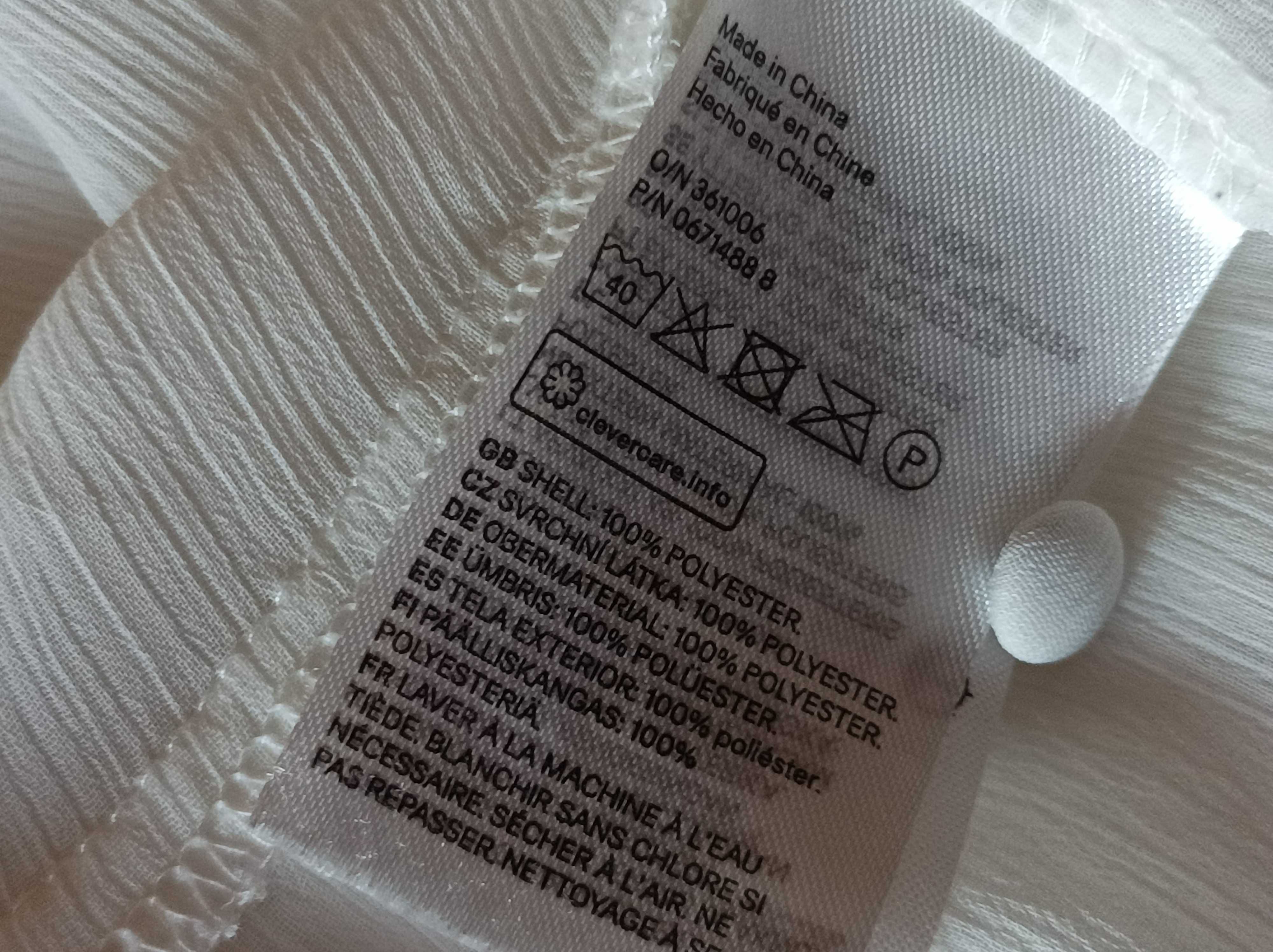Bluzka biała H&M rozm 40*