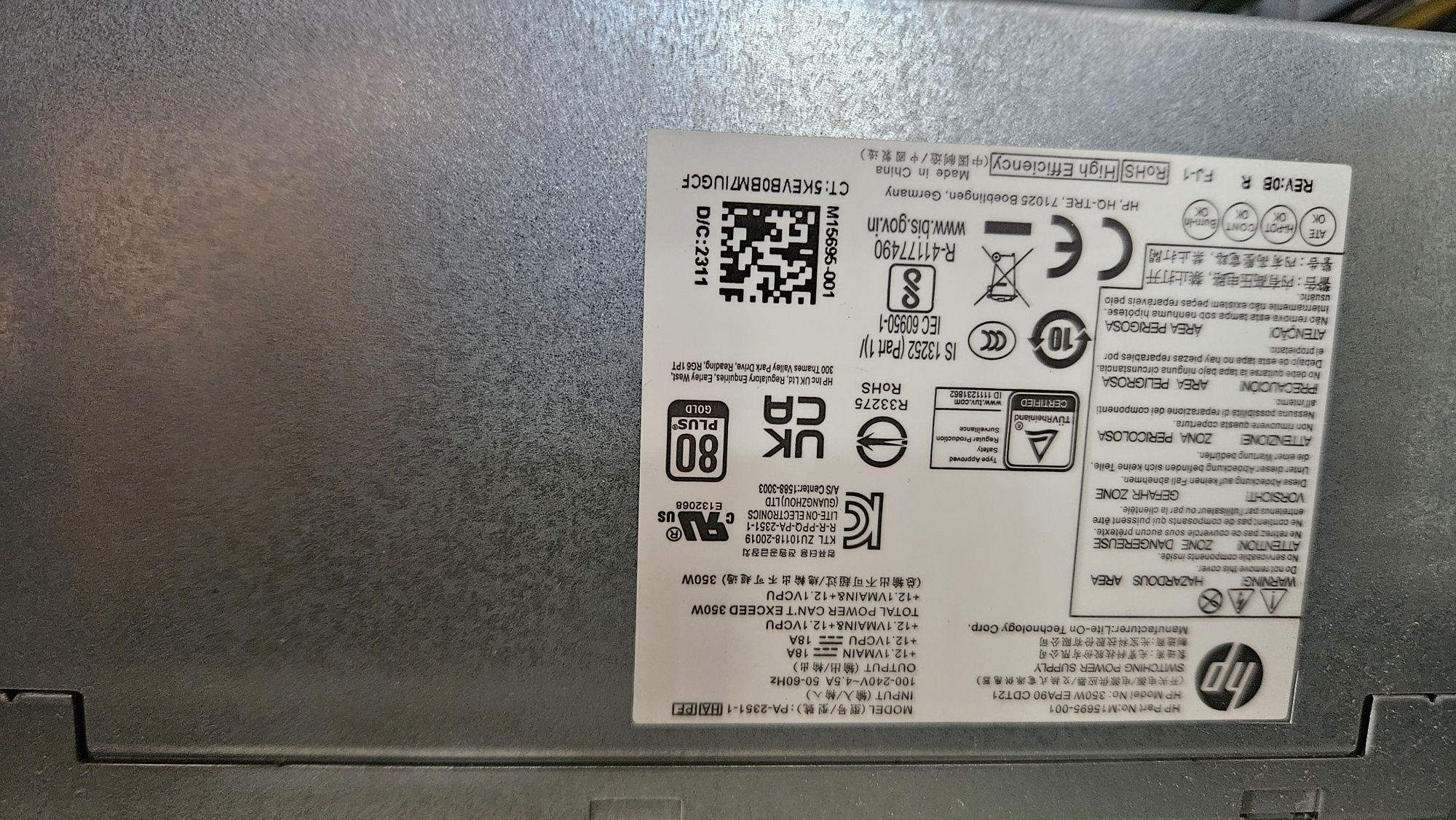 Computador gaming Hp victus 15L ryzen 5 Rtx 3050