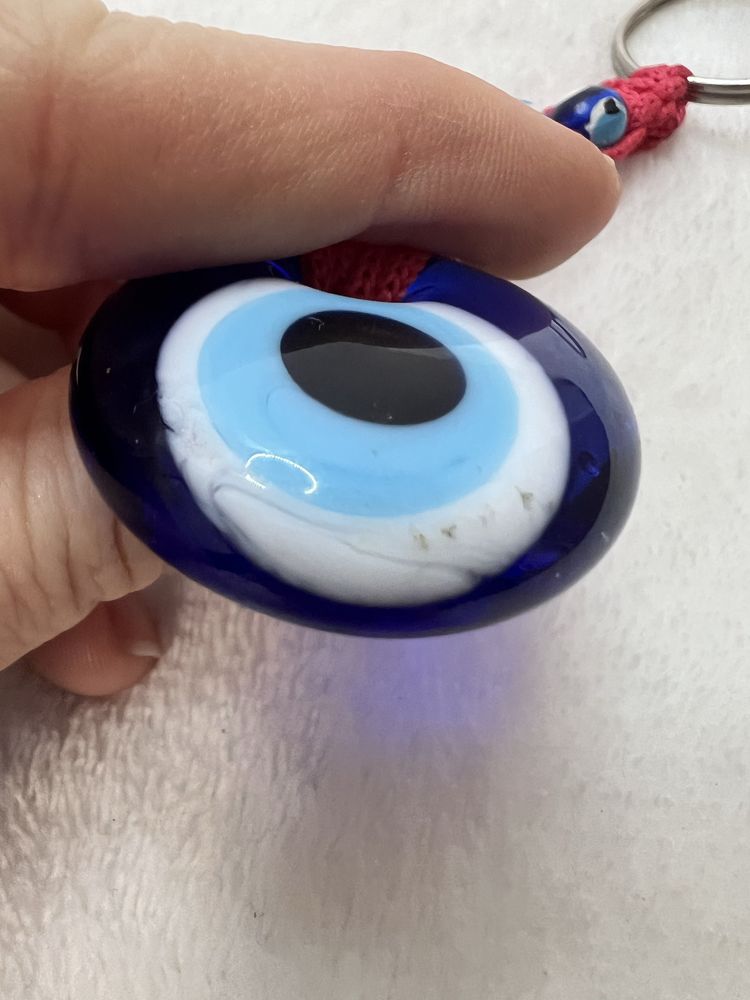 Breloczek brelok evil eye handmade ręcznie robione oko proroka modny