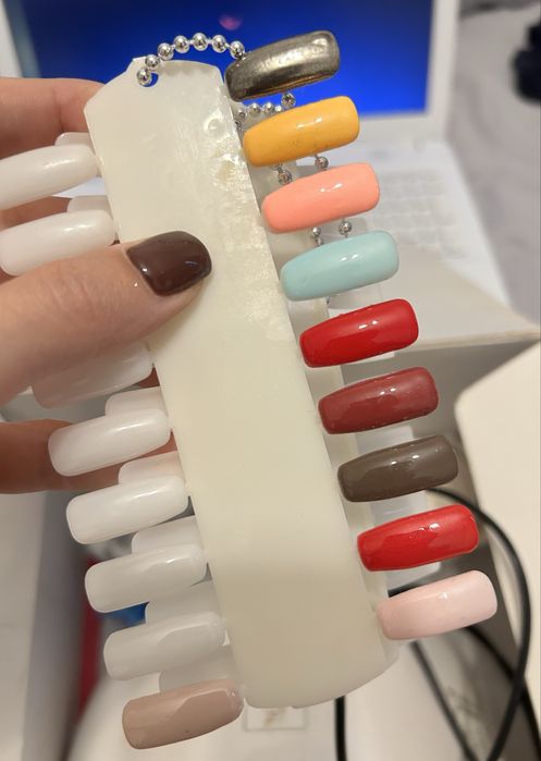 Lakiery hybrydowe semilac neonail używane