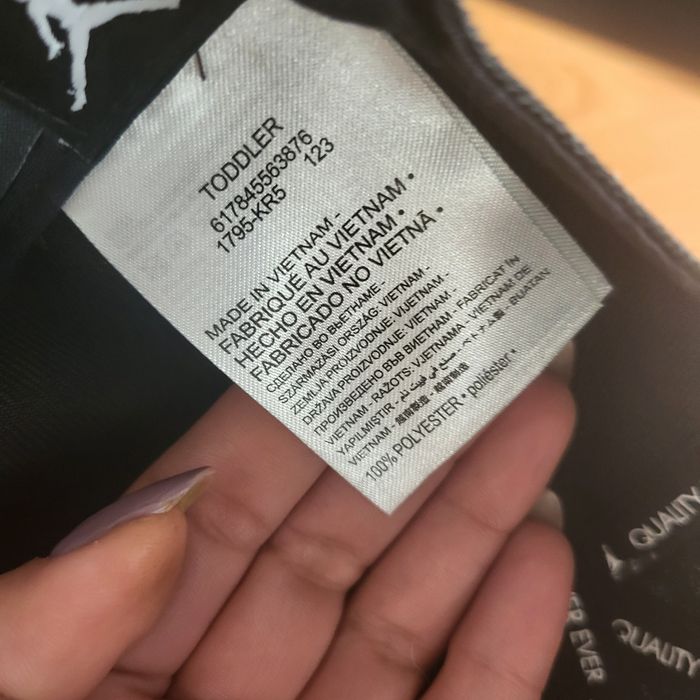 Jordan czapka z daszkiem chłopięca