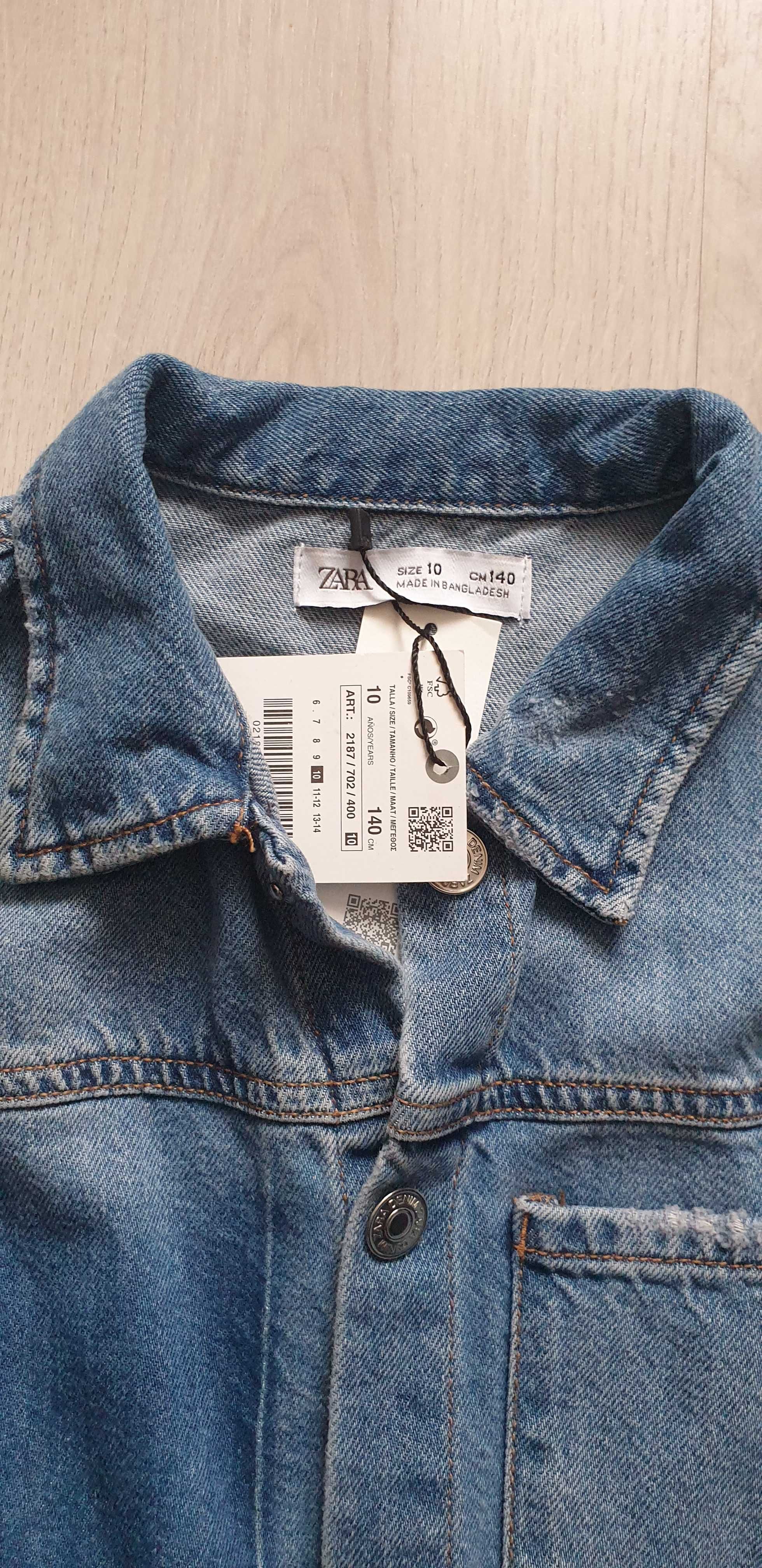 Сукня джинсова zara 140 денім