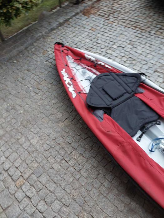 Składany kajak BIC Sportyak – gotowy do pływania+ wiosła+ kamizelki