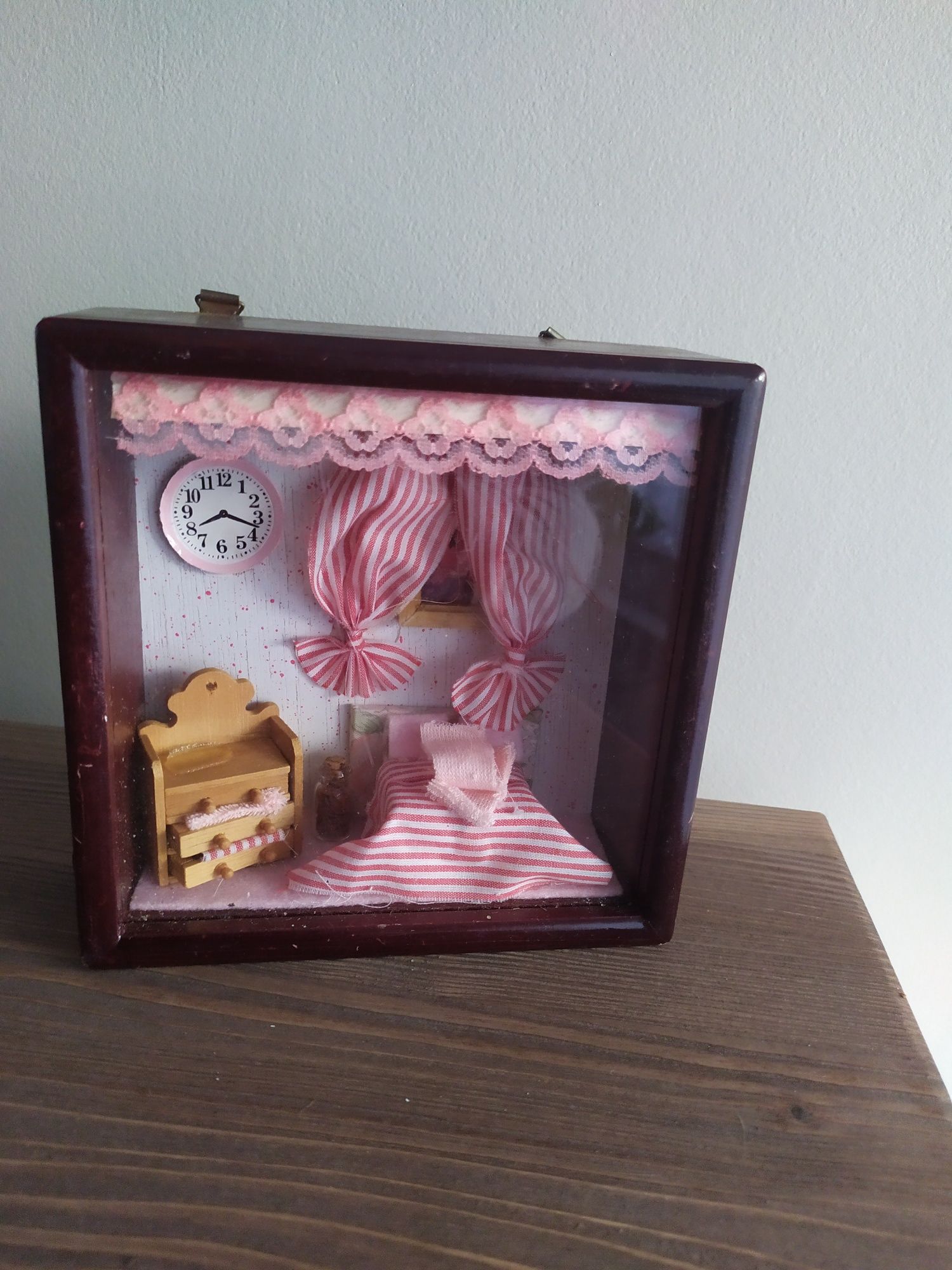 Miniatura pokoju w pudełku diorama Stylowe starocia