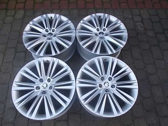 Felgi Aluminiowe SKODA SUPERB III 3 SEAT AUDI VW 8Jx19H2 5x112 ET44