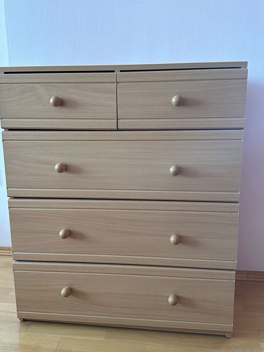 Комод з МДФ на 5 шуфляд