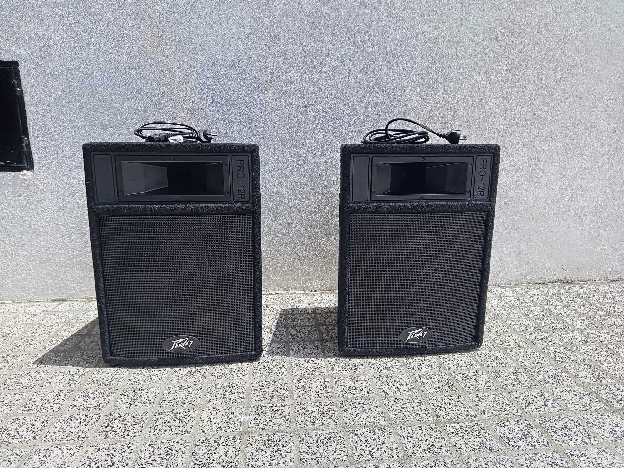 Colunas Peavey pro 12p Amplificadas