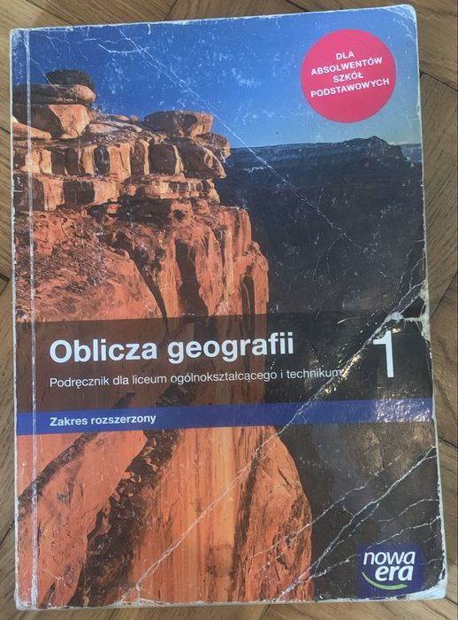 Podręcznik - geografia klasa 1 dla liceum i technikum
