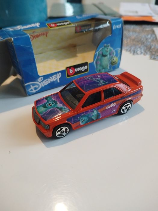 Bburago Mercedes 190 Disney Italy Black Week