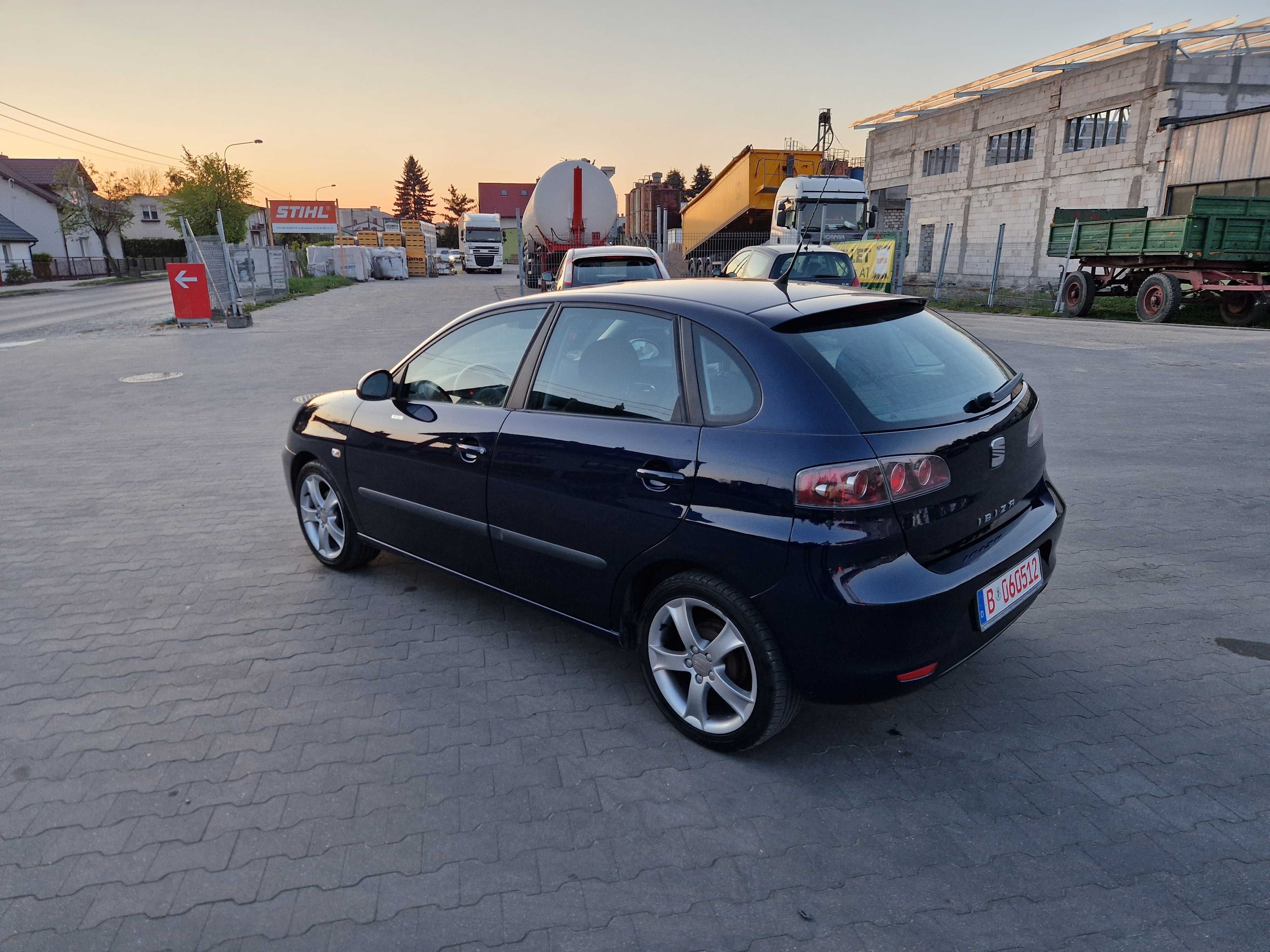 Seat Ibiza Lift 1.4 MPI Klima Elektryka ! Alufelgi Opłacona! 122tkm!