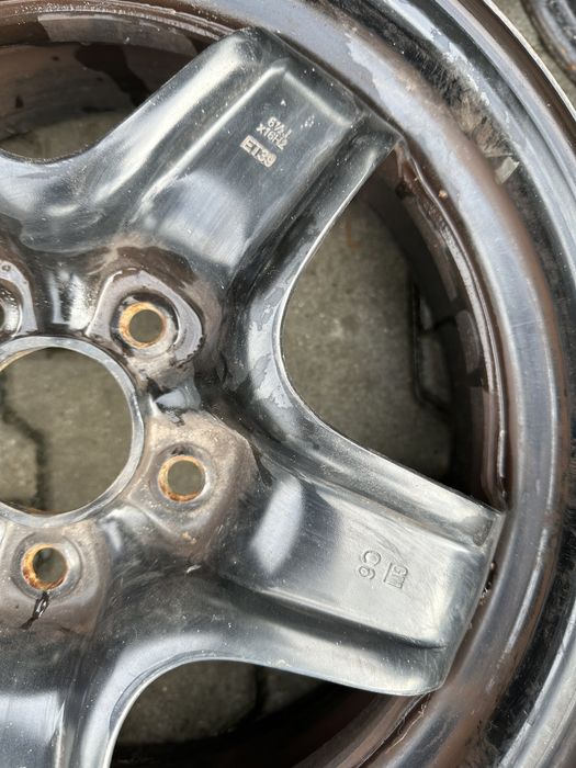 6,5j x 16" et39 5x110 strukturalna felga 1 szt kołpak