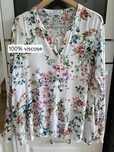 Koszula nowa Reserved wiskoza letnia w kwiaty przewiewna plus size