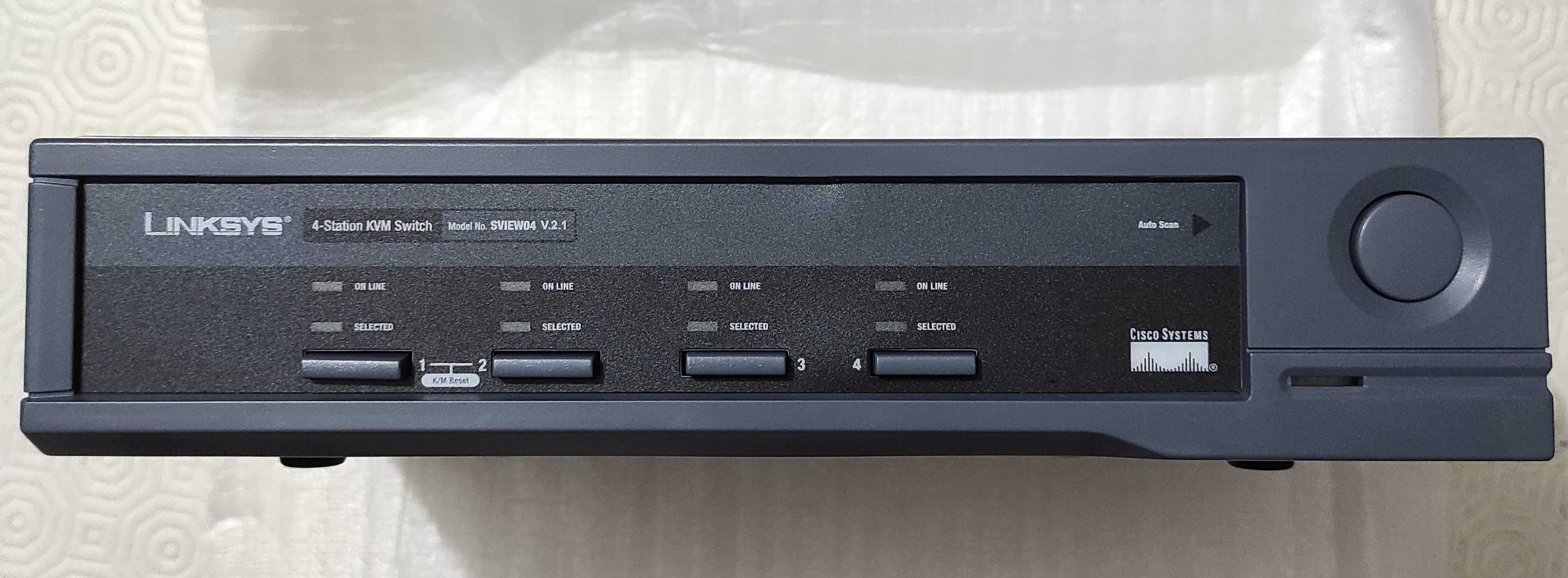 KVM Switch da Linksys NOVO