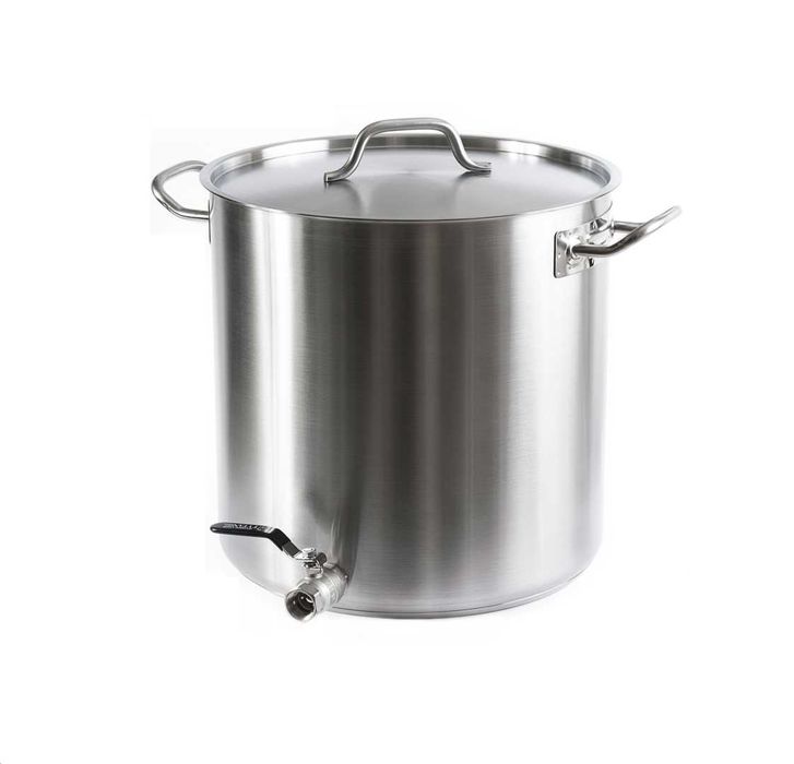 Garnek 130 l z kranem 1 cal, stal nierdzewna kocioł warzelny  pojemnik