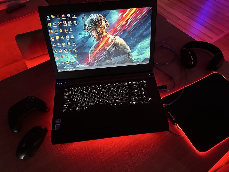 ‼️Игровой ноутбук‼️ Asus ROG + подарок игровые девайсы!
