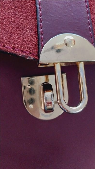 Рюкзак шкіра та замш