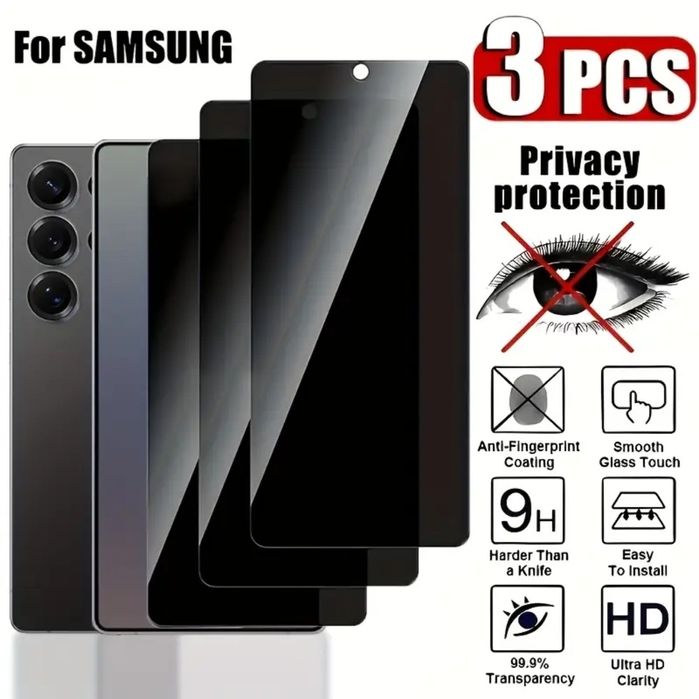 2 чохли та 3 скла на samsung galaxy s 24 FE